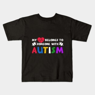 Autism Shirt Autism Awareness Shirt Love Autism Sh Kids T-Shirt